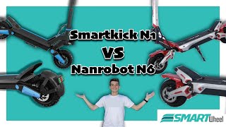 Nanrobot N6 vs. Smartkick N1 | Off-road Electric Scooter Review screenshot 4