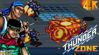 Thunder Zone - 2Players [Arcade / 1991] 4K 60FPS