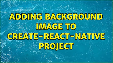 Adding background image to create-react-native project