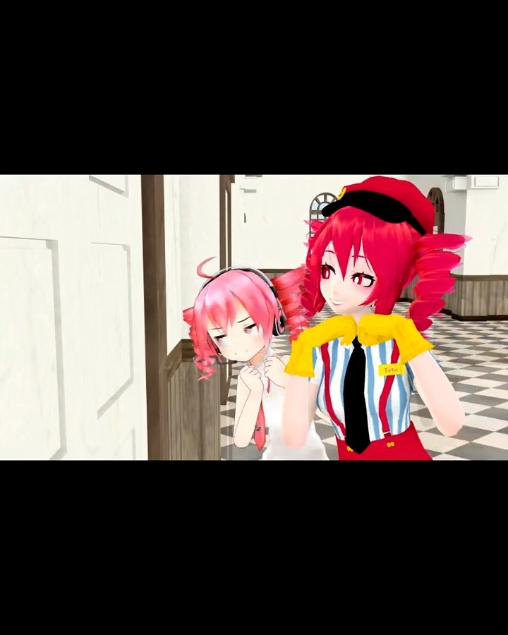 MMD Talkloid] Daisy Bell but it's Teto #talkloid #hatsunemiku