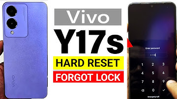 Vivo Y17s (v2310) - Hard Reset | Unlock Pattern Pin Password | Factory Reset - Easy Trick