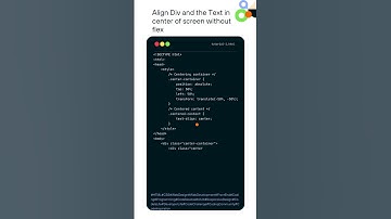 Center-aligning text with HTML and CSS magic! ✨