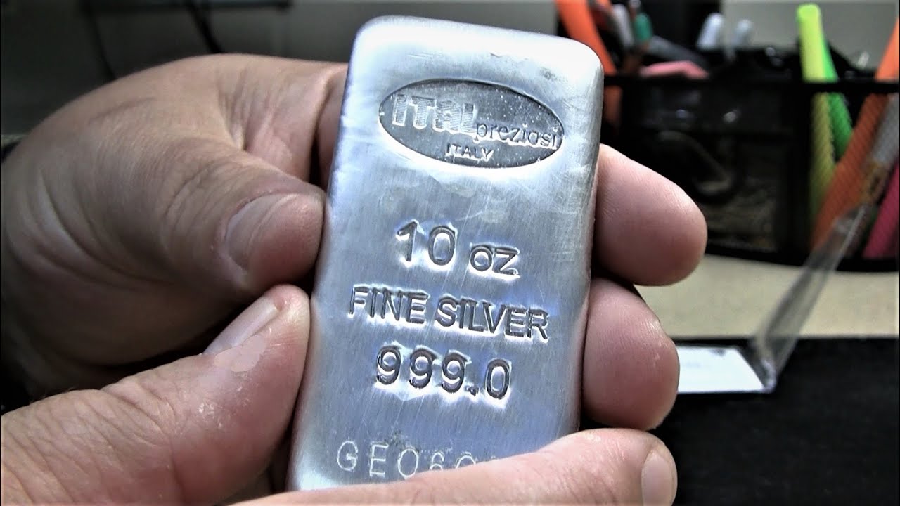Italpreziosi 10oz .999 Silver Bar + Rant - YouTube