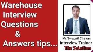 Warehouse interview questions and answers tips screenshot 1