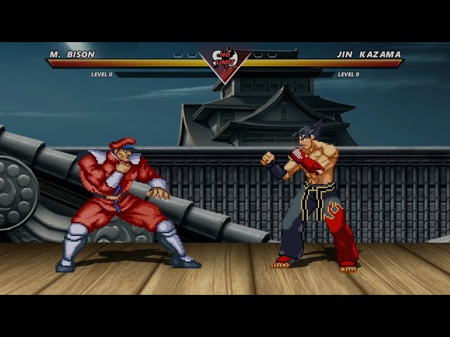 M. BISON vs JIN KAZAMA - Highest Level Incredible Epic Fight