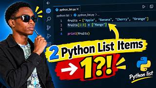 Full How to Replace 2 Python List Items with 1! 🤯 | Python List Trick News