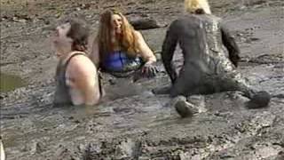 Me Getting Sunk In Mud By Chris My Wife In Rubber Wetsuit
