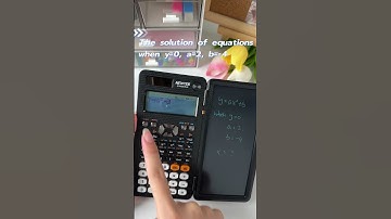 The solution of equations✍️#newyes #calculator #tutorial #maths
