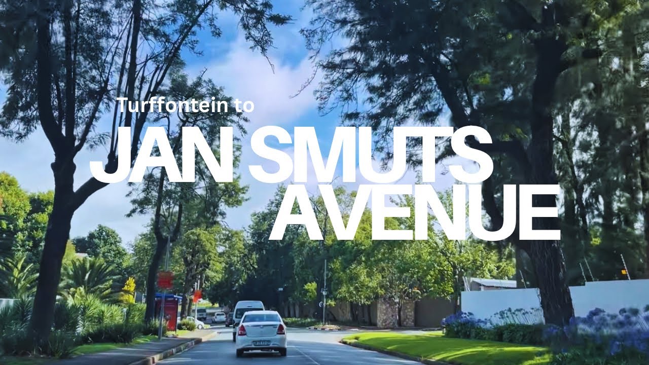 Turffontein to Jan Smuts Avenue Drive | Johannesburg CBD, Newtown & Rosebank Route - 4K