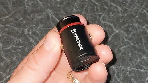 Syncwire 30 Watt Ultra Mini Car Charger - Unbox, Test & Review