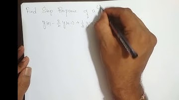 M5L40 - Z Transform - Transform Analysis of LTI System - To find Step Response and an exercise prblm