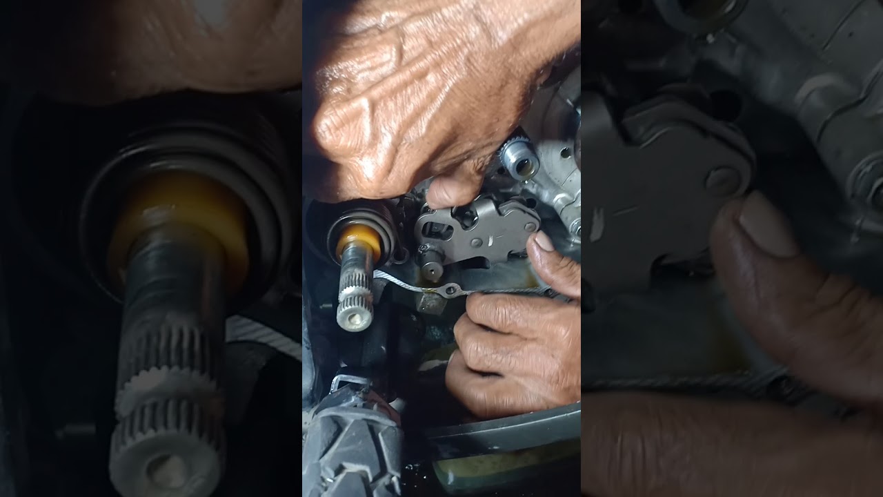 Cara perbaiki versenelan Honda.
