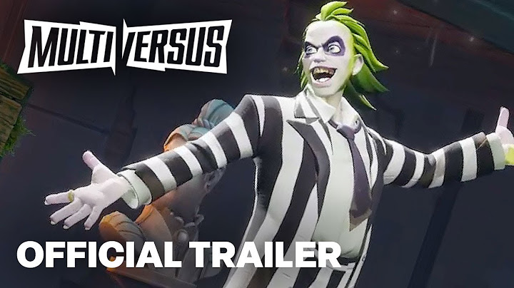 MultiVersus - Official Beetlejuice Character Gameplay Reveal Trailer | “What’s My Name”