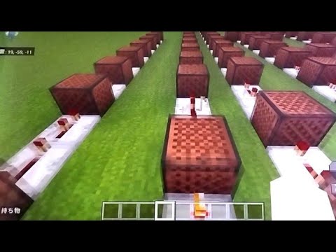 マイクラでいろんな車内チャイムを作ってみた