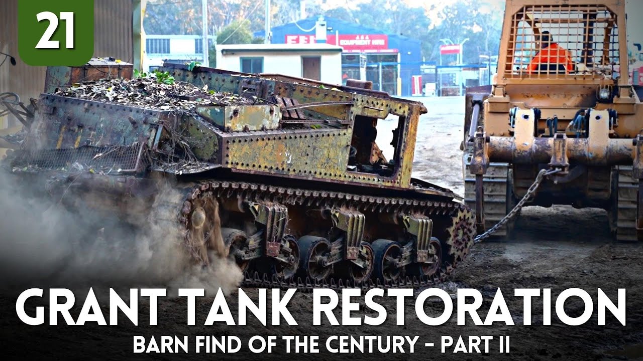 WEDNESDAY Greatest tank BARN FIND in Australia! PART II YouTube
