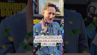 Why does Lewis Pullman with a $20 million fortune live like he's broke?#lewispullman #youtube #fyp