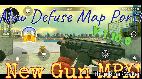 Critical Ops | beta v.1.10.0 |NEW MAP AND GUN!! MPX on Port!🧨