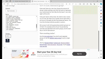 Membuat Kelompok Di Dalam Kelas Secara Otomatis Dengan Random Team Generator