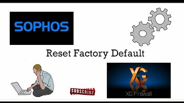 Sophos XG Factory Default Configuration Reset    #sophos #xg #reset #factoryDefault #xg85w #console