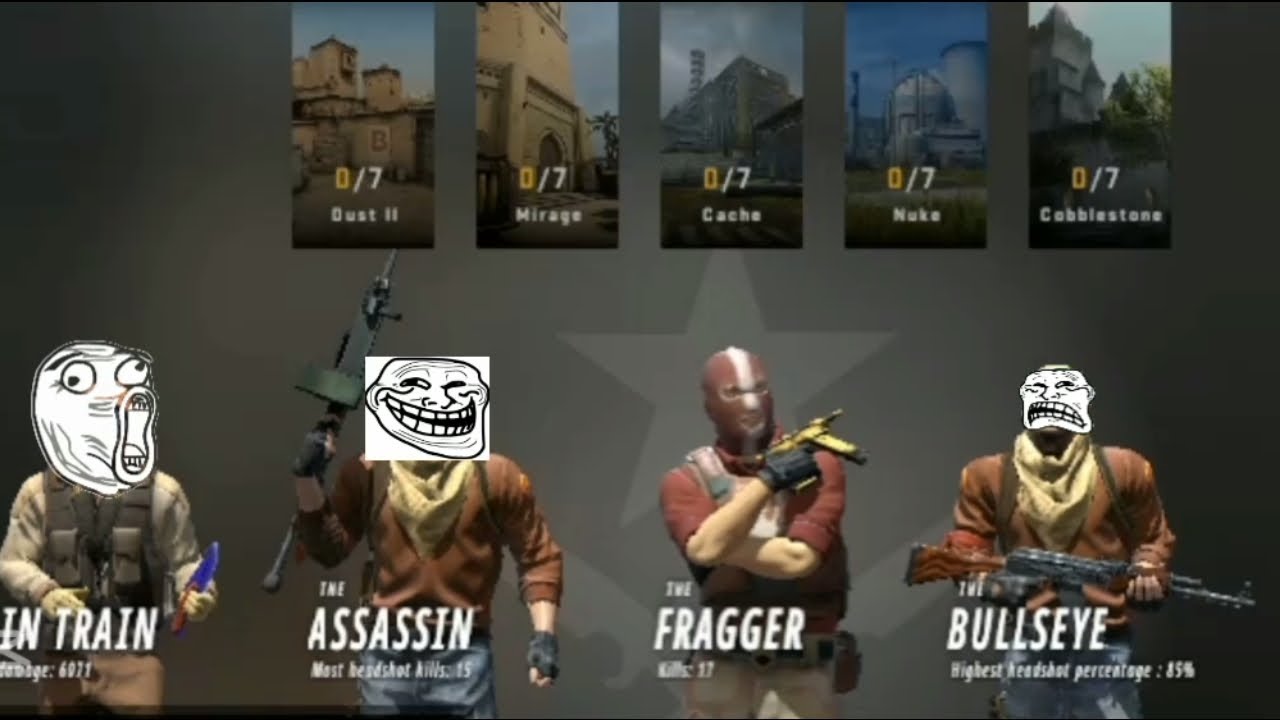 CSGO gameplay while my teammates being toxic in voice chat