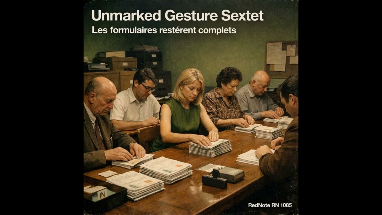 Les formulaires restèrent complets – Red Note Jazz