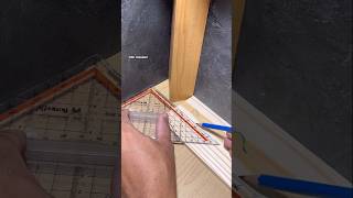 How to measure the position of wooden corner #diy #woodworking #working #tips #ideas #carpentry #art