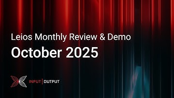 Leios Monthly Review & Demo - October 2025