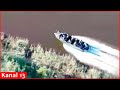 Russians trying to go ashore by boat on Dnipro River are targeted by a Ukrainian drone