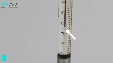 Priming a 10 µL metal plunger syringe