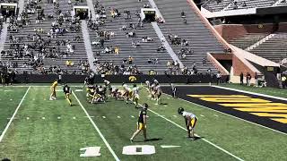 Iowa Spring Open Football Practice 2025
