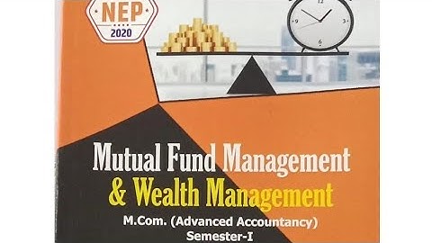 2025 NEP Mutual Fund&wealth  Management Mcom sem1 paper Pattern IMPORTANT QUESTION IDOL EXAM ARK SIR
