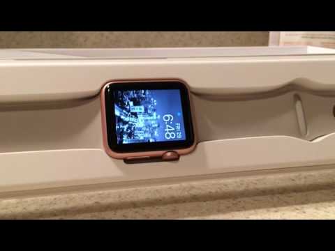 Unboxing Apple Watch Sport Rose Gold 42mm and Review