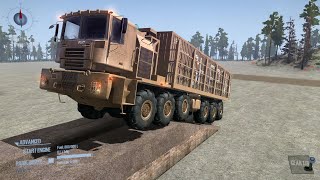 Mudrunner MZKT79086 Truck Driving in Zig Zag Road | Spintires Mudrunner | Engineer Mohammad Talha screenshot 2