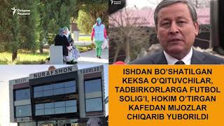 Ҳоким ўтирган кафедан мижозлар чиқарилди¸ тадбиркорларга “футбол солиғи”
