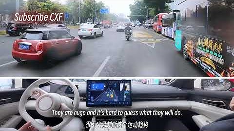 32 TOPS End to End Autonomous Driving City Driving Test!