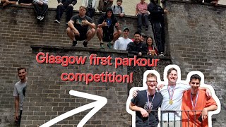 Glasgow's first parkour competition