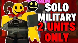 SOLO Military Purge Horror With ONLY 2 Units In The House TD 2!