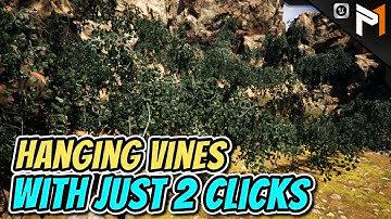 Spawn Hanging PCG Vines And More Using This Simple Setup