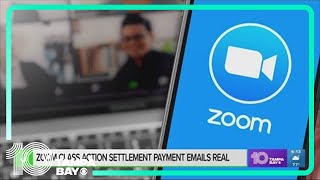 Yes, Zoom class action settlement payment emails are real