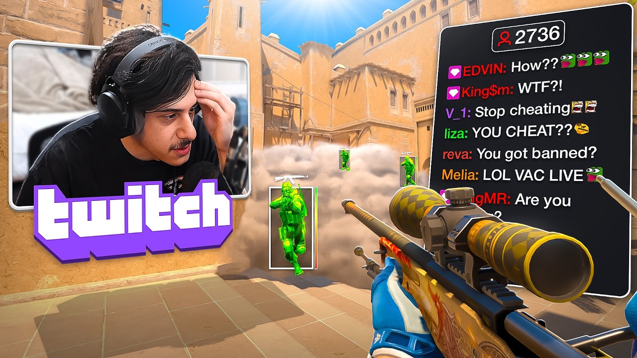 This HUGE CS2 Streamer Cheated LIVE?