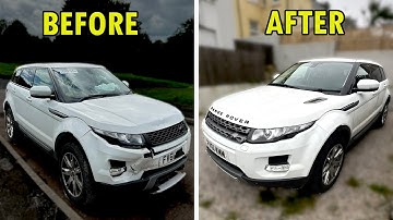 VOLLEDIGE BOUW: Herbouwde £1900 RANGE ROVER van COPART. Maakte £2500 winst!