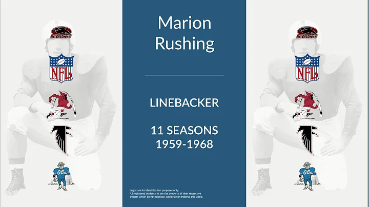 Marion Rushing: Football Linebacker
