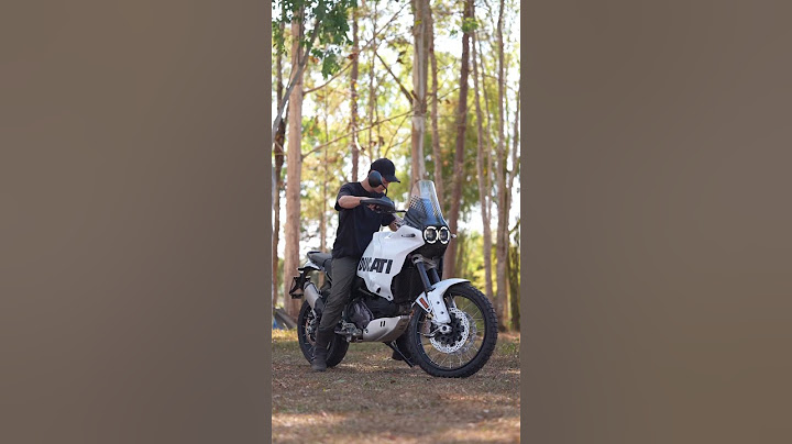 181cm guy on a Ducati Desert X