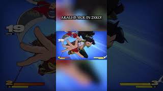 AKALI DAY ONE COMBO IN 2XKO! #2xko #leagueoflegends #akali