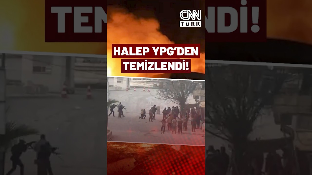 SON DAKİKA🚨Suriye Ordusu Açıkladı: "Halep YPG'den Temizlendi!"