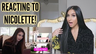 REACTING TO NICOLETTE GRAY'S VIDEO!