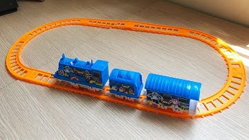 Đồ chơi trẻ em ĐƯỜNG RAY XE LỬA THOMAS FRIENDS Robocar Poli - Chị Chim Xinh mở hộp đồ chơi