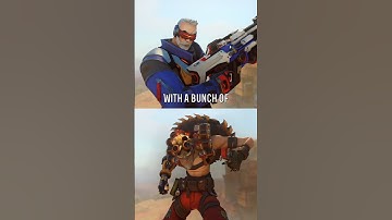Totally Real Soldier: 76 and Junkrat interaction - Overwatch 2