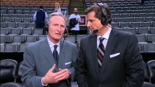 Matt devlin and jack armstrong look ahead to game six in brooklyn on
friday.