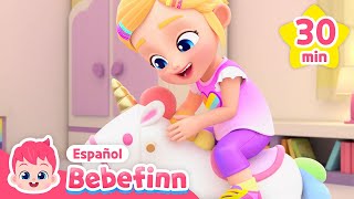 Unicornio Arcoíris y Más Canciones para Aprender los Colores | Bebefinn Canciones Infantiles